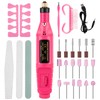 Drill para Uñas Profesional,Lostrain Lima de Uñas Eléctrica con 18