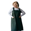 Bunny Street No-Tie Pinafore – 100% Cotton Japanese Cross-Back Apron