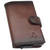VISCONTI Atelier Collection Noah Leather Ejector Card Wallet RFID Blocking