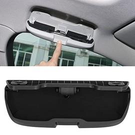 Gafas para Coche Gafas de Sol Estuche Universal Negro para Auto Compacto Fácil Instalación Material Resistente