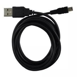 Fenzer B2G1 Free USB 6FT A Male to Mini B Male Printer Camera Cable Cord (U2A1-2MBLK)