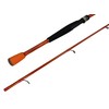 Carrot Stix Collapsible 2 Piece Spinning Wild Wild Orange Fishing