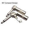 4 Pack Premium 1/4" Right Angle Guitar Cable Adapter |