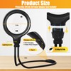 5X Large Hands Free Magnifying Glass for Reading, 6 Light