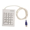 Mechanical Numpad Wired 18 Keys Linear Action Switch ABS Plug