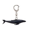 Mojo 387499 Humpback Whale Animal Figure Keychain, Black