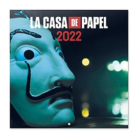 Grupo Erik Money Heist Calendar 2022 Wall Calendar 2022 Large for 16 Months with Gift Poster