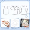 Sieral 40 Pcs Foldable Travel Hangers Plastic Portable Folding Clothes