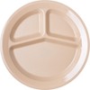 Carlisle FoodService Products Divided Plate with 3 Compartments for Home