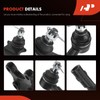 A-Premium Set of 6, Front Lower Ball Joint, Inner Outer