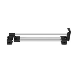 30cm Wardrobe Chrome Pull Out Heavy Duty Stainless Steel Wardrobe Clothes Hanger Rail Towel Coat Racks Closet Rod