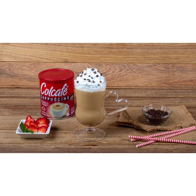Colcafe Instant Classic Cappuccino, 6 sticks per pack, Pack of