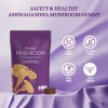 Bunkell Mushroom Gummies Supplement 2250mg with Ashwagandha Functional Gummies