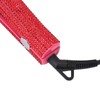 Professional Red Hair Straightener Titanium Curler Straightening Curling Rhinestone Flat