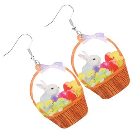 SAFIGLE Holiday Earrings Easter Bunny Earrings Women's Fashion Dangle Jewellery Earrigns