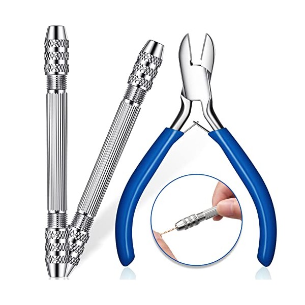 3 Pieces Jewelry Making Tools, Includes 2 Pieces Winding Copper