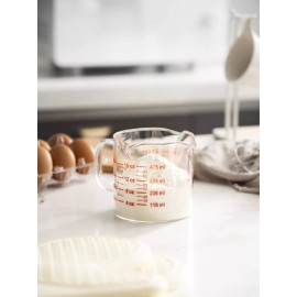 EUROSTAR GMC16T 2 Cup Triple Spout Measuring Cup, Clear