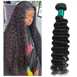 Lizourey Extensiones De Cabello Humano Negro Natural 22in 100gr