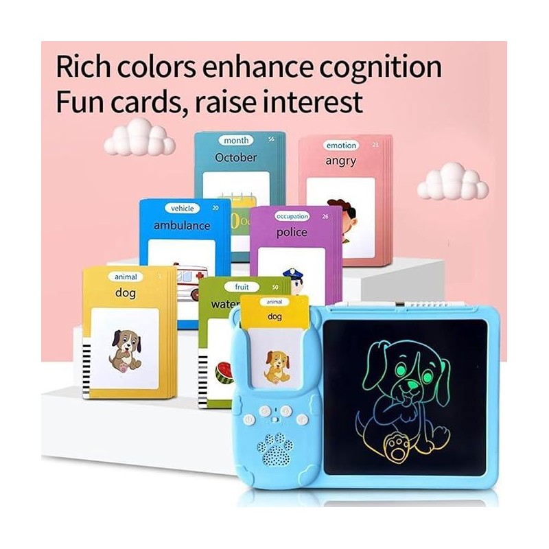 Toddler Bilingual Educational Toy | 2-in-1 Spanish-English Learning System |