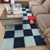 16 Pcs Plush Interlocking Carpet Tiles 49" x 49", Carpet
