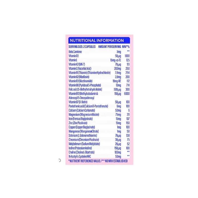 OVAHer Fertility and Pregnancy Support Capsules 56s