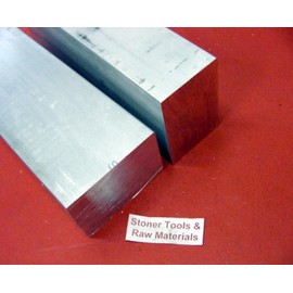 6 Pieces 1/2" X 3/4" Aluminum 6061 Flat BAR 1.5" Long .500" Solid Mill Stock
