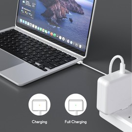 96W Mac Book Pro Charger- Compatible with MacBook pro 14 inch(2021-2023) & Mac Book air 13/15 inch(2022-2024),Include 6.6FT USB C to 3 Braided Cable