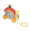Beech Wooden Baby Pull Along Toy WalkALong Snails Toddler for