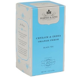 Harney & Sons Black Tea, Orange Pekoe, 20 Tea Bags
