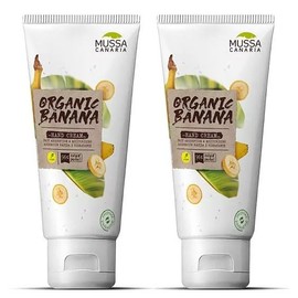 Mussa Canaria Organic Hand Cream Aloevera & Banana 98% Natural 100ml 2x1