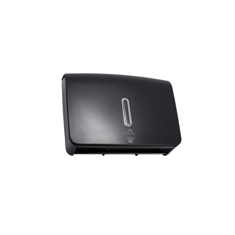 Dolphy Plaza Ultraslim Paper Towel Dispenser - Black