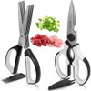 Gidli 2 Pack Kitchen Scissors & Kitchen Shears - Lifetime