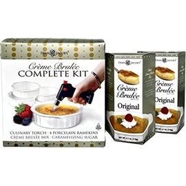 Dean Jacob's Crème Brulée Complete Kit with 2 Additional Original Mixes