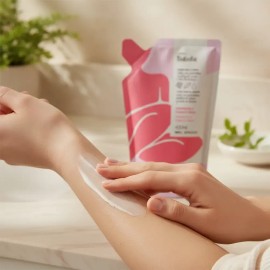 Repuesto De Crema Hidratante Corporal Frambuesa y Pimienta Rosa Natura Tododia 400 Ml Para todo tipo de piel