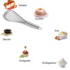 Whisk, Stainless Steel Whisk, with Sturdy and Comfortable Handle, Ideal