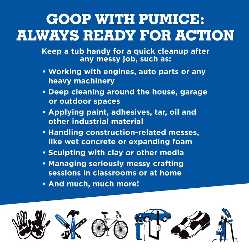 GOOP Hand Cleaner with Pumice 4.5 Lb. Can