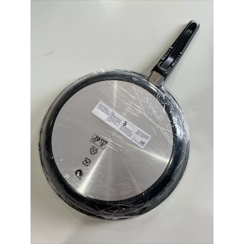 IKEA KAVALKAD Fryan Pan 11" Teflon Non Stick Coating Black
