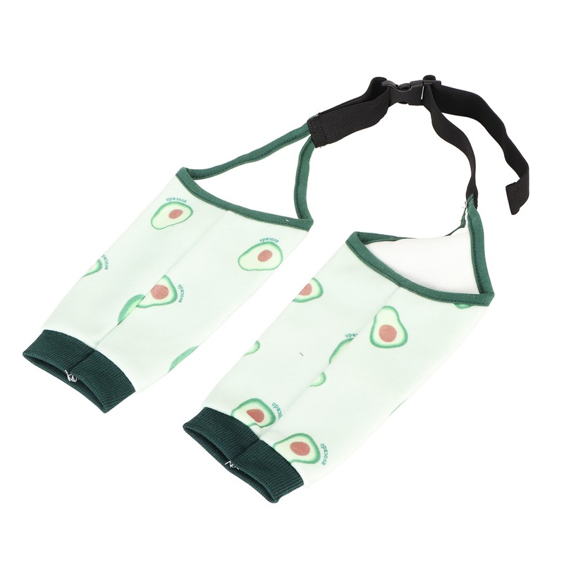 Dog Elbow Wounds Brace Thickened Soft Breathable Avocado Pattern Prevent