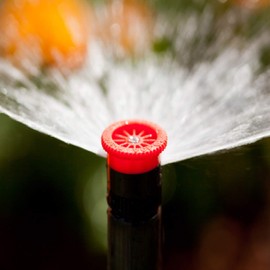 Hunter 10A Adjustable Sprinkler Nozzle, Lawn Sprinkler Nozzle Replacement, 10 ft Radius, Full Circle to Narrow Arc, Fits Most Pop Up Sprinkler Heads, Pro Grade, Red
