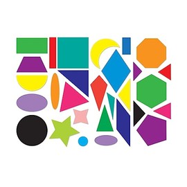 Roylco 21003 Geo Shapes & Patterning Cards