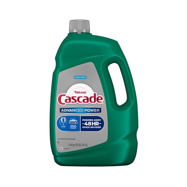 Cascade Advanced Power Dishwasher Detergent Gel, Fresh Scent, Dishwashing Detergent
