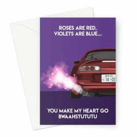 Car Cards BWAAHSTUTUTU Greeting Car Card (V1)