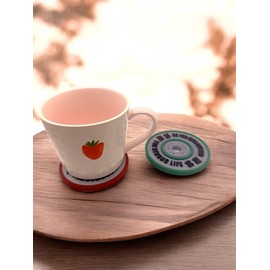 Set of 4 Dumbbell Weight Coasters - 3D Printed, Unique Design, Handmade in London - Perfect for Fitness Enthusiasts