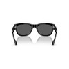 Vogue Eyewear Man Sunglasses Black Frame, Dark Grey Lenses, 55MM