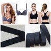 5Afashion Bras - Cinta elástica para ropa interior (nailon, 10