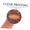 DOITOOL 2 Rolls Autumn Decorative Sticker Roll Thanksgiving Envelope Seals