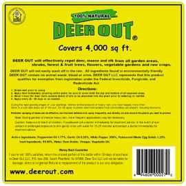 DEER OUT® 1 Gallon Ready-to-Use Refill - Deer Repellent.
