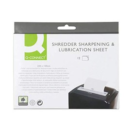 Q-Connect Shredder Sharpening And Lubrication Sheet 220 x 150mm KF18470