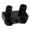 AC Compressor Fitting 90° Turn Angle 6061‑T6 Billet Aluminum Alloy