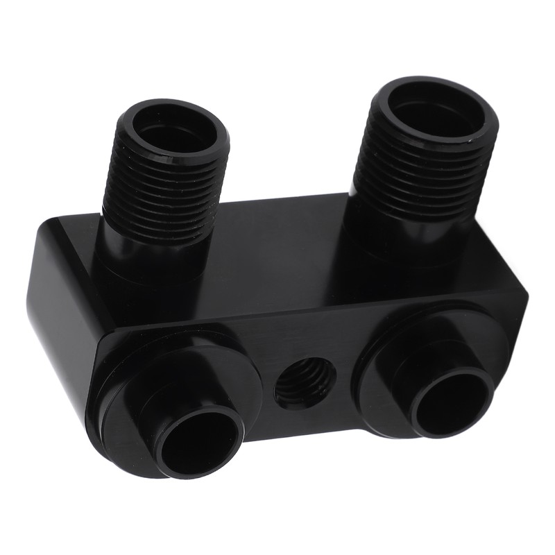 AC Compressor Fitting 90° Turn Angle 6061‑T6 Billet Aluminum Alloy